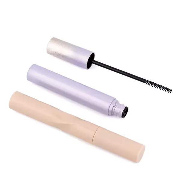 İnce Silindirik Lila ve Pembe Maskara Ambalajı – 7 / 10 ml (detay)