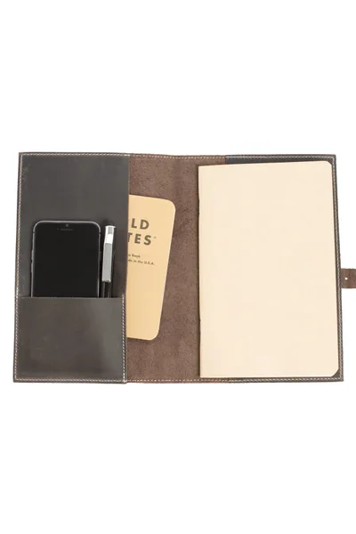 Real Leather Agenda – Model 5 — detail