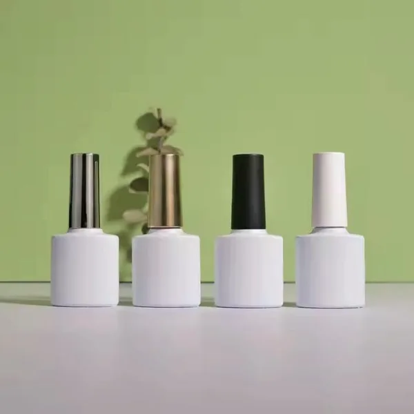 Silindirik Fırçalı Cam Oje Şişesi (detay)