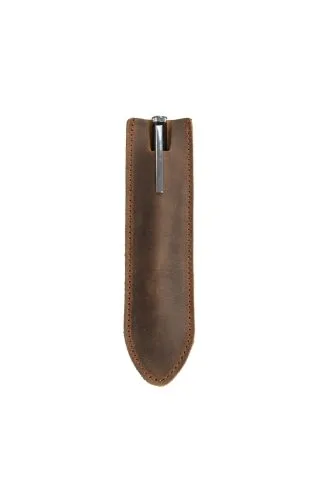 Leather Pen Holder — detail