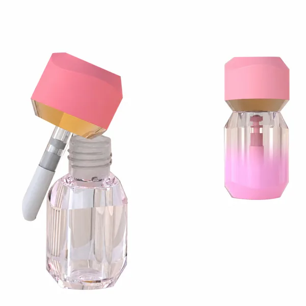 Elmas Formlu PETG Lip Gloss Ambalajı – 3 ml