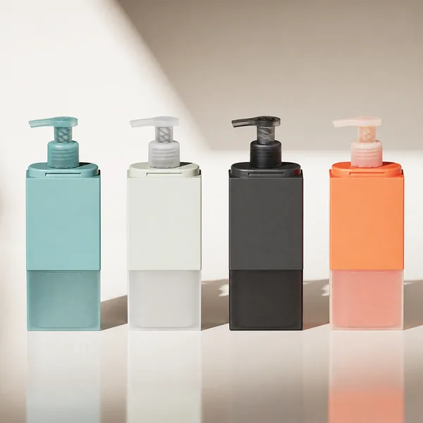 Dikdörtgen Gövdeli Losyon Pompası Şişesi – 250 ml