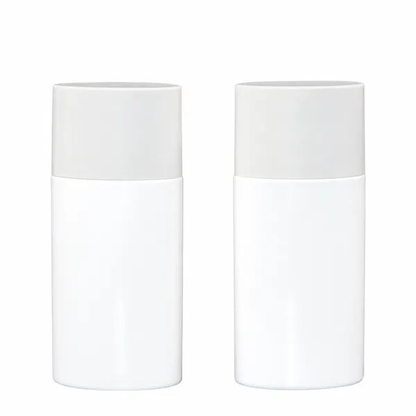Düz Kapaklı PE Güneş Kremi Şişesi – 50 ml