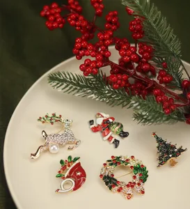 Yılbaşı Temalı Broş