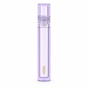 Lila Şeffaf Lip Gloss Ambalajı – 5,5 ml