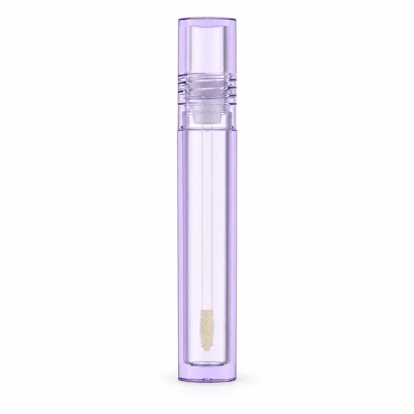 Lila Şeffaf Lip Gloss Ambalajı – 5,5 ml