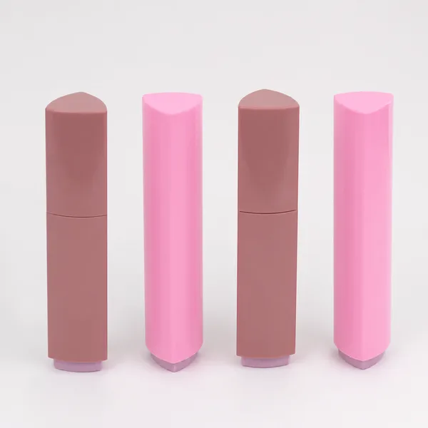 Pembe ve Gül Kurusu Üçgen Stick Ambalaj – 10 g (detay)