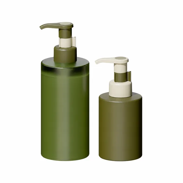 Kilitli Pompalı PET Temizleme Yağı Şişesi – 150 / 300 ml (KOZ-5930)