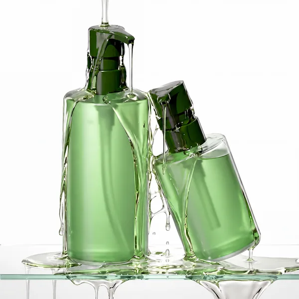 Kilitli Pompalı PET Temizleme Yağı Şişesi – 150 / 300 ml (KOZ-5933)