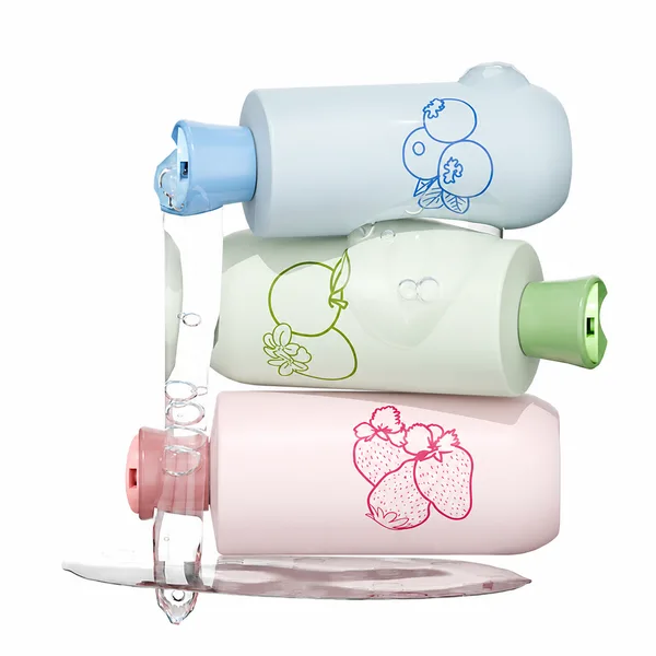 Basmalı Kapaklı HDPE Şampuan Şişesi – 200–400 ml (KOZ-5937)