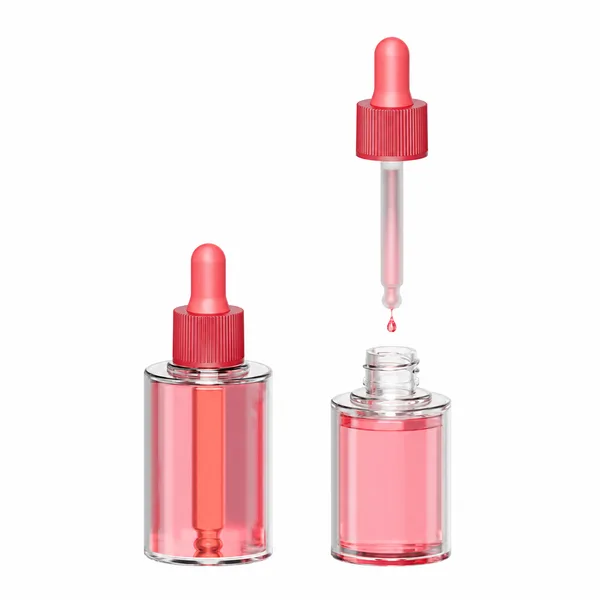 Oluklu PETG Damlalıklı Serum Şişesi – 30 / 50 ml