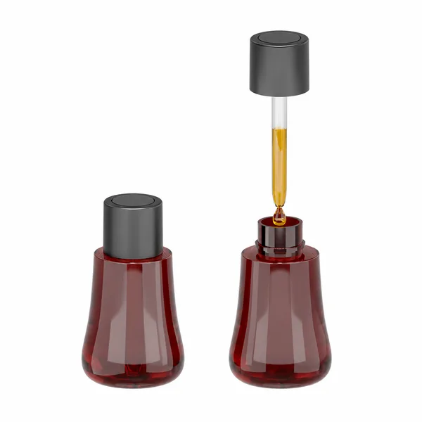 Kavisli Gövdeli PETG Damlalıklı Şişe – 30 ml