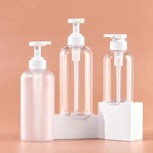 Geniş Basma Başlıklı PET Banyo Şişesi