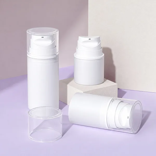 Buzlu PP Airless Krem ve Losyon Şişesi