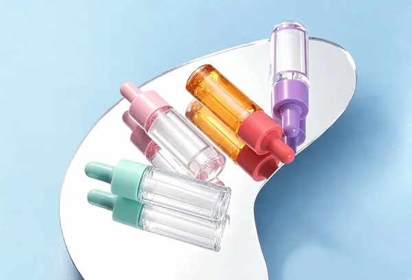 Pastel Damlalık Başlıklı Şeffaf PET Şişe