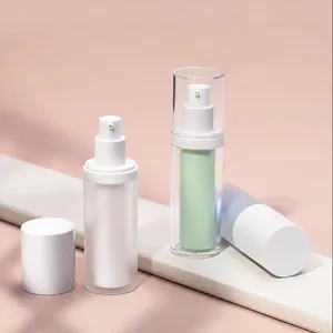 Değiştirilebilir İç Hazneli Akrilik Airless Şişe