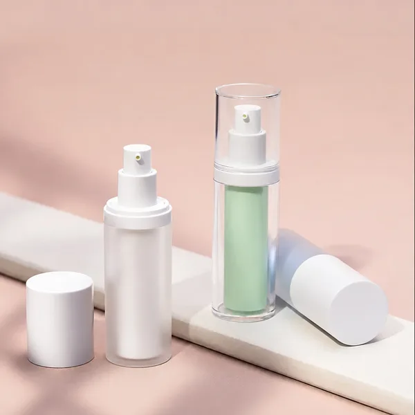 Değiştirilebilir İç Hazneli Akrilik Airless Şişe