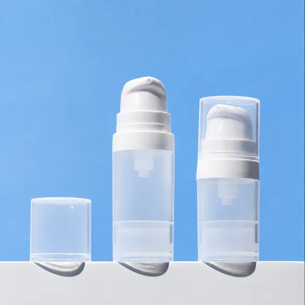 Yuvarlatılmış Tabanlı Mini PP Airless Şişe
