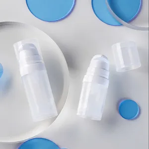 Yuvarlatılmış Tabanlı Mini PP Airless Şişe