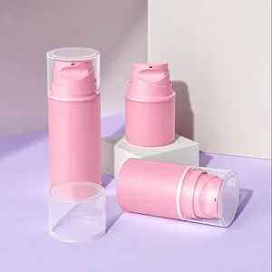 Geniş Basma Başlıklı Renkli PP Airless Şişe