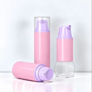 Eğimli Basma Başlıklı PP Airless Şişe