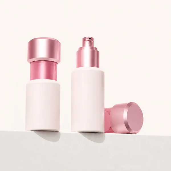 Metalik Başlıklı Kısa Gövdeli PP Airless Şişe (detay)