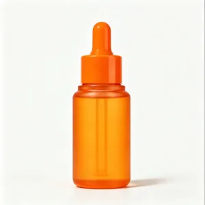 Buzlu Renkli PET Damlalıklı Bakım Şişesi – 30 ml