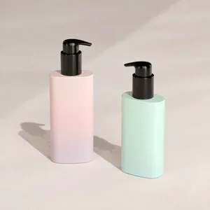 Kilitlenebilir Başlıklı Yassı PET Pompa Şişesi