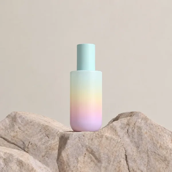Yuvarlak Omuzlu Degrade PET Sprey Şişesi – 200 ml