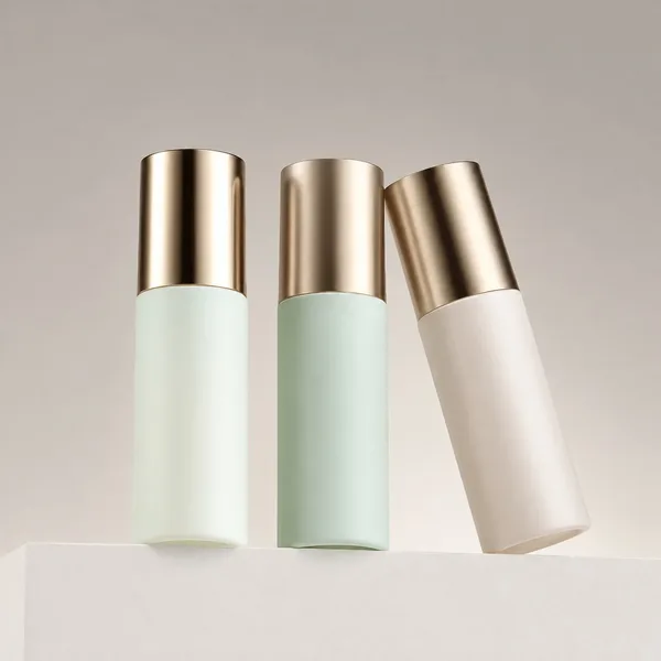 Wide Cap PET Multi-Head Care Bottle (detail)