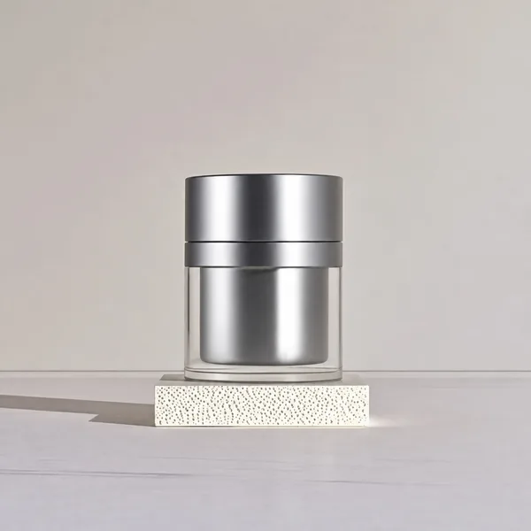 Transparent Outer Shell MS Airless Cream Jar (detail)