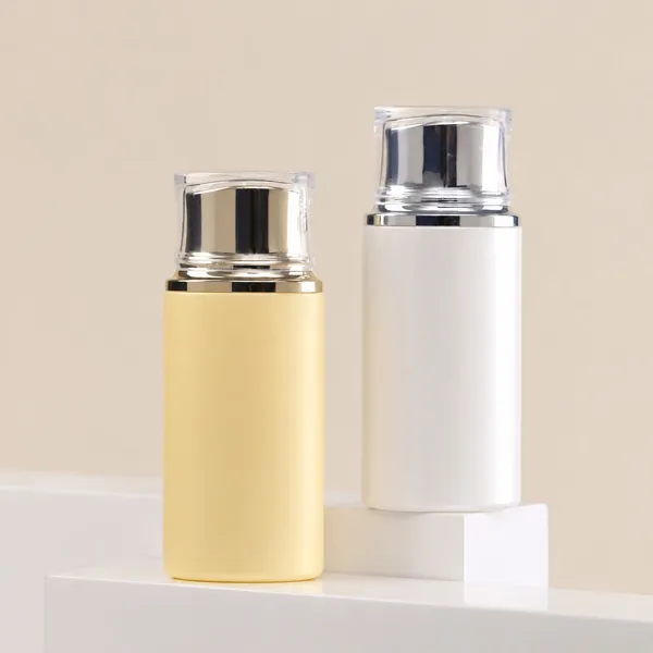 Şeffaf Kapaklı Metalik Halkalı PE Bakım Ambalajı – 80 ml