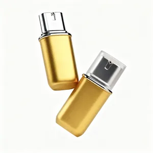 Yuvarlatılmış Köşeli PS Pompalı Bakım Şişesi – 50 ml