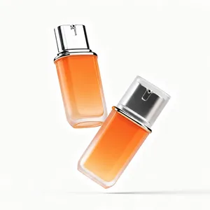 Yuvarlatılmış Köşeli PS Pompalı Bakım Şişesi – 50 ml