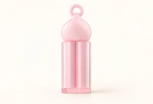 Halkalı Kalp Kapaklı Lip Gloss Ambalajı – 4 ml